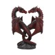 Anne Stokes Dragon Heart Candle Holder Valentine's Edition 23 cm