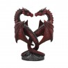 Anne Stokes Dragon Heart Candle Holder Valentine's Edition 23 cm