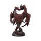 Anne Stokes Candelero Dragon Heart Valentine's Edition 23 cm