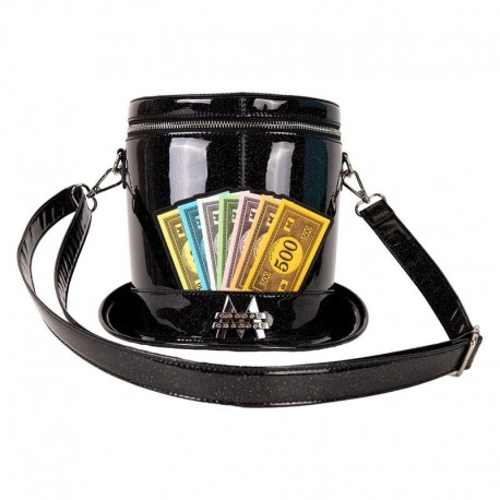 Bolso Bandolera Sombrero de copa Monopoly