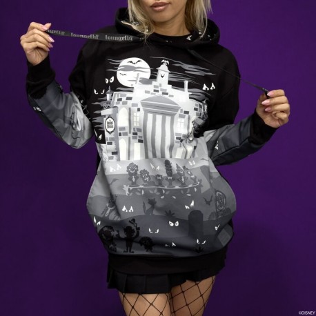 Sudadera que brilla en la oscuridad The Haunted Mansion 