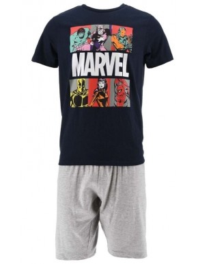 Pijama Marvel comics Azul 