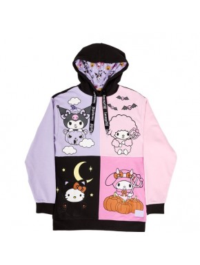 Sudadera con capucha Halloween Kuromi & My melody 