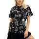 Camiseta unisex que brilla en la oscuridad de The Haunted Mansion
