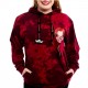 Sudadera unisex con capucha cara de Pennywise en globo