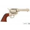Réplica Revólver Cal.45 Peacemaker 4,75" Metal e Madeira EUA 1873