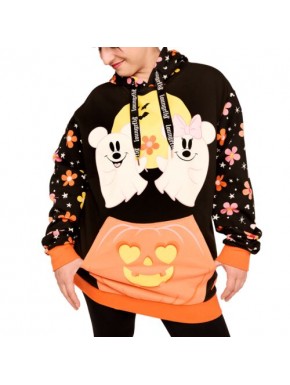 Sudadera con capucha Mickey & Minnie Mouse fantasma