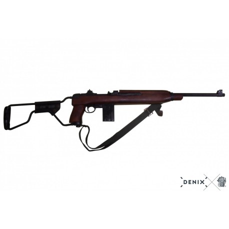 Carabina M1A1 modelo paracaidista, USA 1942