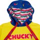 Sudadera con capucha amarilla con diseño de Chucky