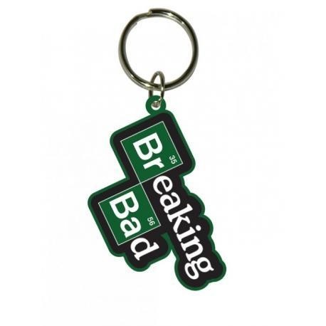 Keychain en Caoutchouc logo de Breaking Bad