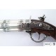 Pistola de 4 cañones giratorios, Francia S. XVIII