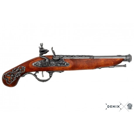 Pistola de chispa, Inglaterra S.XVIII