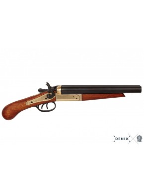 Pistola de 2 cañones recortados, USA 1868