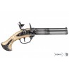 Réplica de Pistola de 3 Canos Giratórios Séc. XVIII por Denix