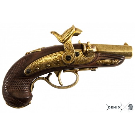 Pistola Deringer Filadelfia de percusión, USA 1862