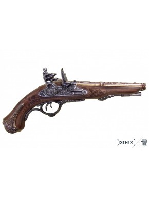 Pistola de 2 cañones de Napoleón, Francia 1806