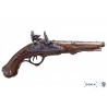 Napoleon's 1806 Dual-Barrel Flintlock Pistol Replica in Wood and Metal