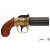 Réplica Revólver Pepperbox de 6 Canos, Inglaterra 1840