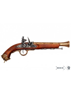 Pistola de chispa pirata, Italia S.XVIII