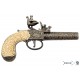 Réplica de Pistola de Bolso 1795 Londres, Metal e Plástico