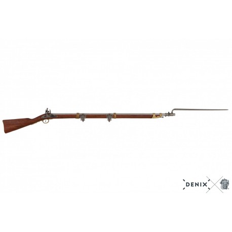 Fusil con bayoneta, Francia 1806