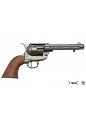 Cal.45 Peacemaker Revolver 5½" 1873 Replica, Metal and Wood