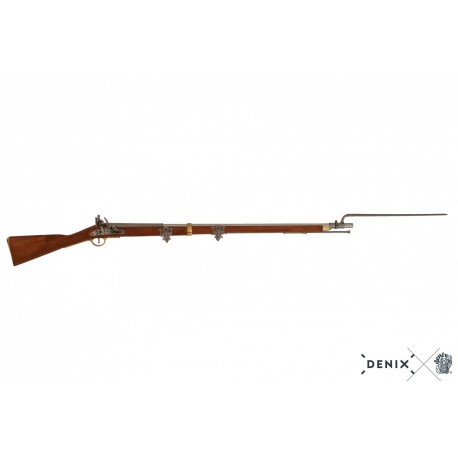 Reproducción Fusil Brown Bess Madera y Metal