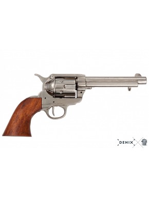 Cal.45 Peacemaker Revolver 5½" Replica, Metal and Wood