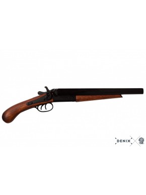 Pistola de 2 cañones recortados, USA 1868