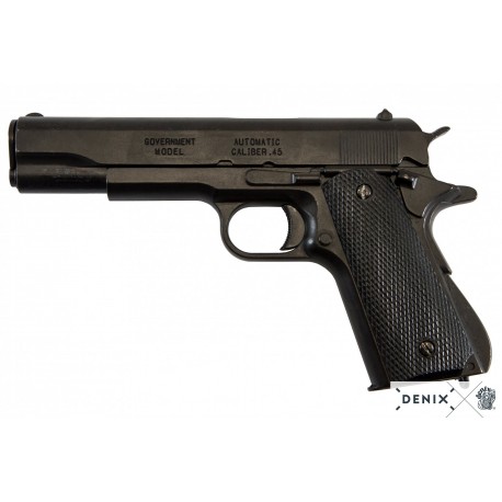 Réplique pistolet automatique .45 M1911A1 métal plastique