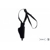 Adjustable Leather Holster with Buckles, 54 cm