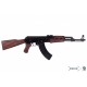 Reproduction AK-47 Soviétique en Métal et Bois