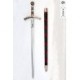 Réplica Espada Templária de Hugo de Payens, França 1118