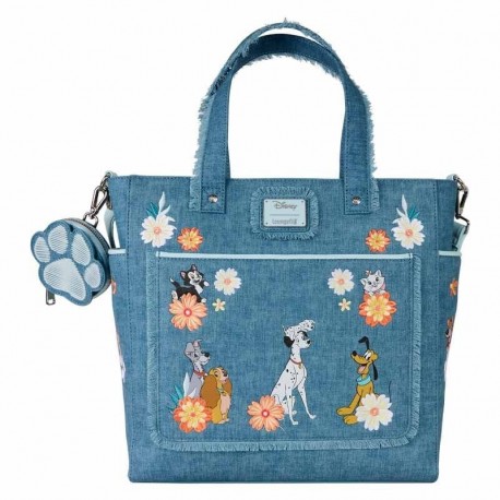 Bolso Tote Perros y Gatos de Disney Denim