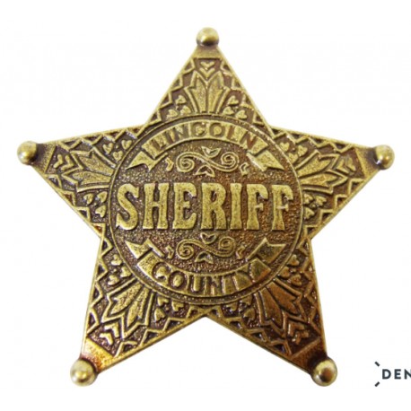 Placa de Sheriff Lincoln County