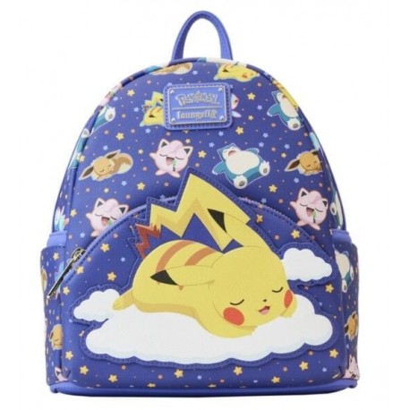 Mini Mochila Pikachu Durmiendo