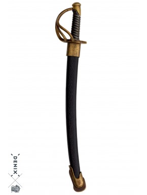 Abrecartas sable de los oficiales de la Guerra Civil con funda, USA