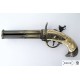 Pistola de 3 cañones giratorios, Francia S. XVIII
