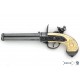 Pistola de chispa de 3 cañones, Italia 1680