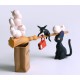 Set of figures Nicky Apprentice Witch 7 cm