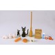 Set of figures Nicky Apprentice Witch 7 cm