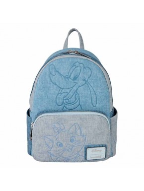 Mini mochila Perros y Gatos de Disney Denim
