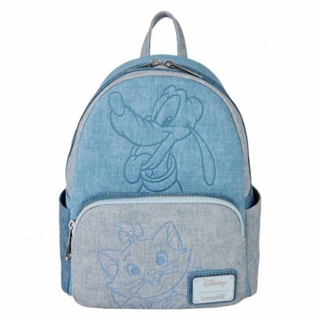 Mini mochila Perros y Gatos de Disney Denim