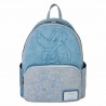 Mini mochila em Denim Cães e Gatos da Disney por Loungefly