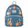 Mini Sac à Dos Chiens et Chats Disney en Denim