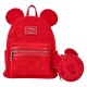 Mini mochila Orejas de Mickey roja