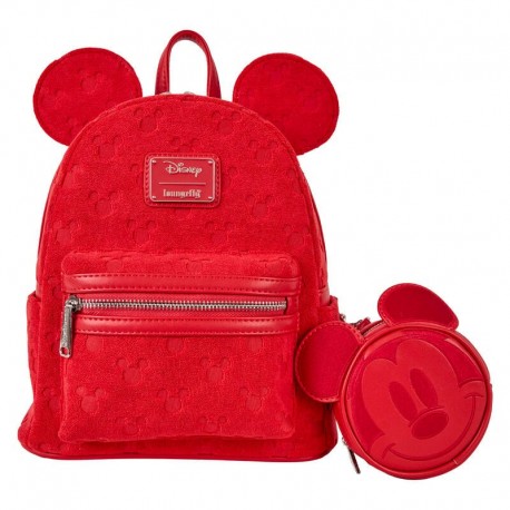 Mini mochila Orejas de Mickey roja
