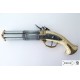 Pistola de 4 cañones giratorios, Francia S. XVIII