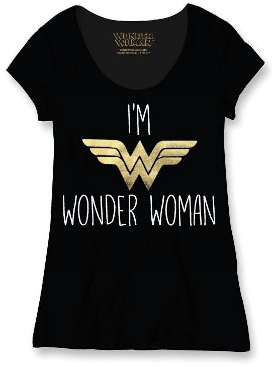 Camiseta Chica I'm Woman DC por 19,90€ – LaFrikileria.com