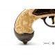 Pistola de chispa de 3 cañones, Italia 1680